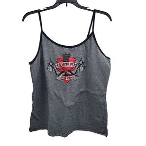 Cacique‎ Y2K Queen of Sexy Shoes Graphic Cami Lounge Sleep Tank Plus Size 18/20